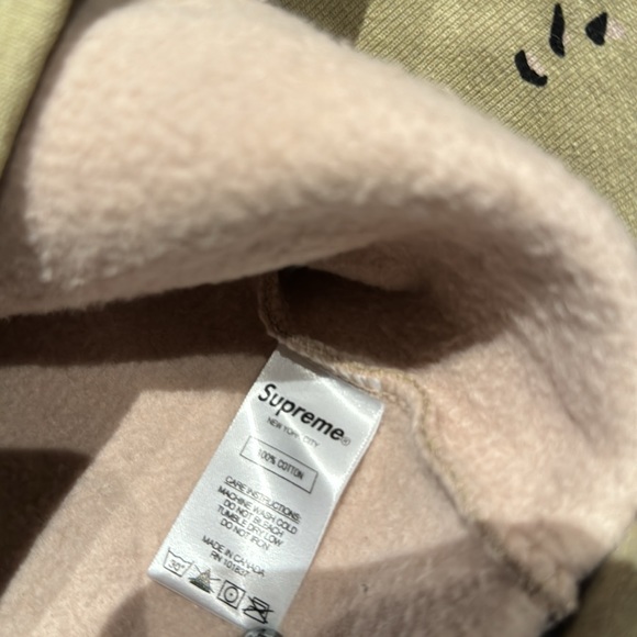 Supreme NWT chocolate chip camo crew sweatshirt - Picture 4 of 8